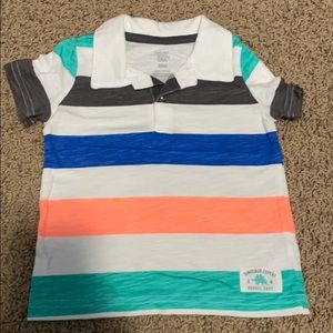 18M Striped Polo Shirt.
